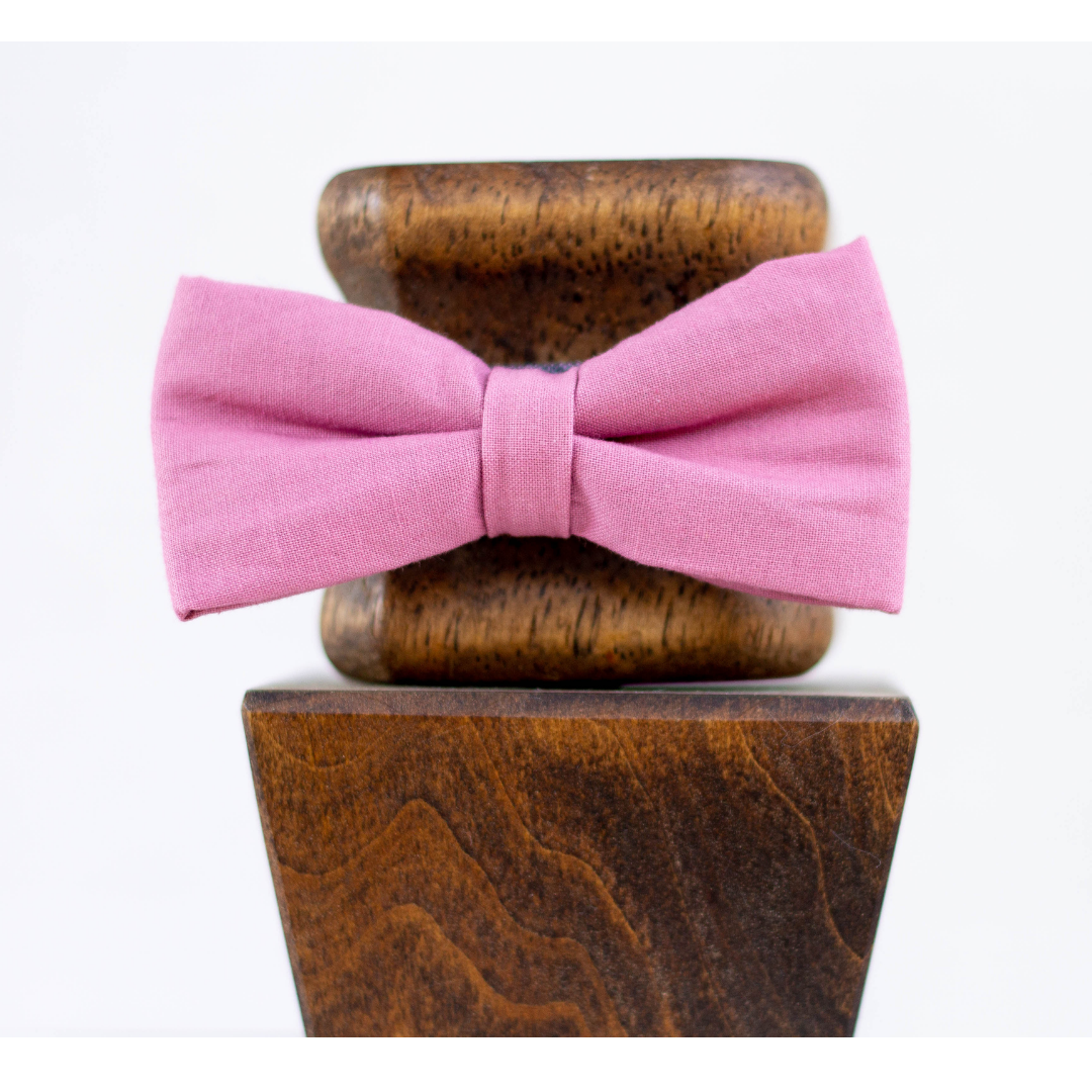 Mauve Pink Bowtie